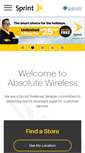 Mobile Screenshot of absolutewireless.net